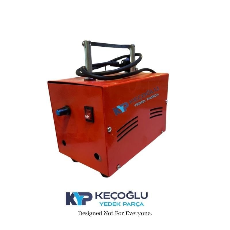 Büyük Rezistans Sıcaklık Ayarlı Etiket Kurdele Sıcak Kesim Makinası