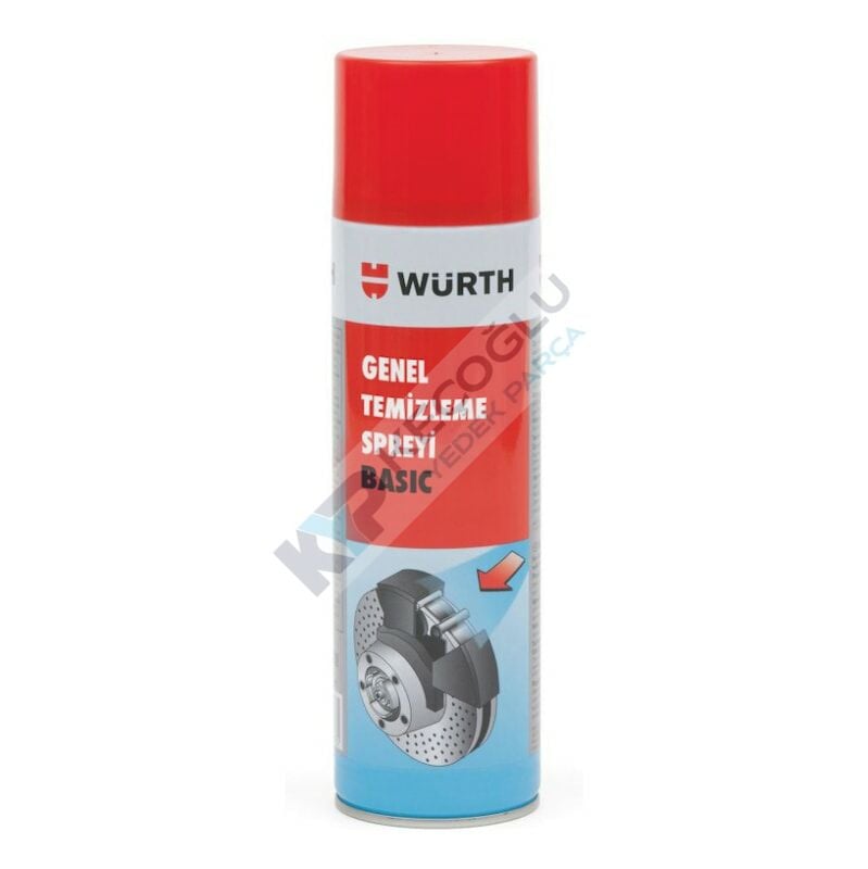 Würth Genel Temizleme & Balata Spreyi Basıc 500ml