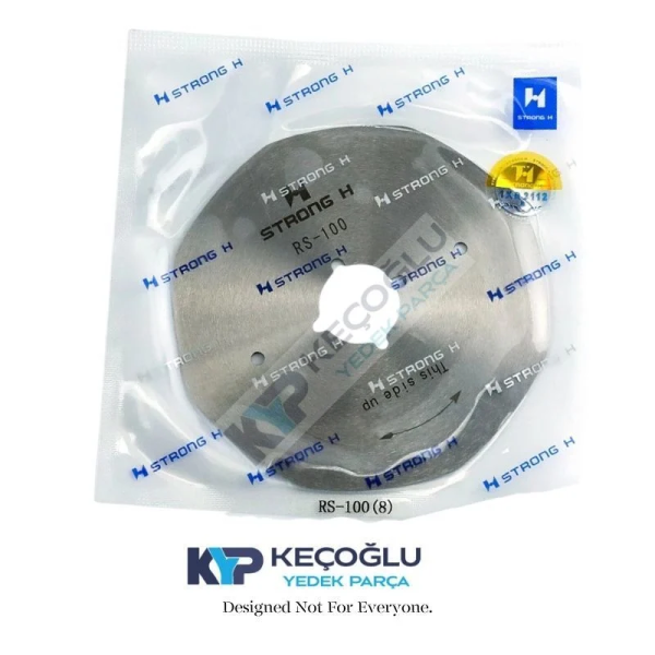 RS-100(8) Yuvarlak Motor Bıçak 8 Köşe