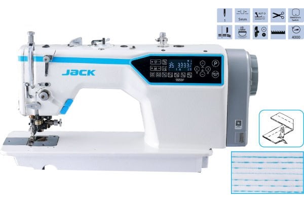 JK-5559F-W Kenar Bıçaklı İplik Kesicili Kilit Dikiş