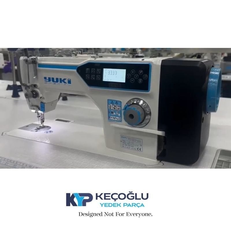 YK-A4 Yuki Elektronik Düz Makine İplik Kesicili