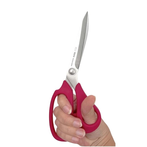 Kai V5210 Plastik Saplı Terzi Kumaş Kesim Makası Pembe